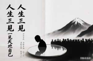 人生三见一见天地见众生见自己,活出自我拥有清晰幸福人生,搞透人性-一起网赚吧