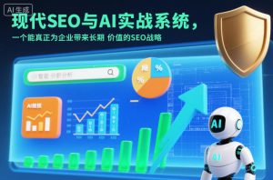 现代SEO与AI实战系统,一个能真正为企业带来长期价值的SEO战略(英语+中文字幕)-一起网赚吧