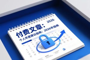 付费文章：个人年度建议指南：2026年指南-一起网赚吧
