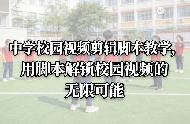 中学校园视频剪辑脚本教学，用脚本解锁校园视频的无限可能-一起网赚吧