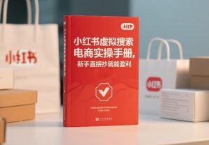 小红书虚拟搜索电商实操手册,新手直接抄就能盈利-一起网赚吧