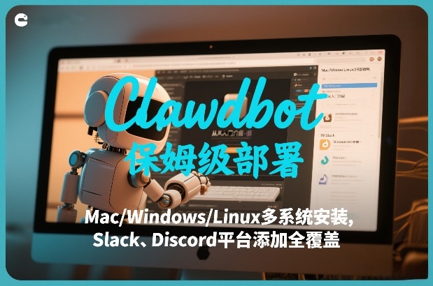 Clawdbot保姆级部署，从入门介绍、Mac/Windows/Linux多系统安装，到Slack、Discord平台添加全覆盖-一起网赚吧