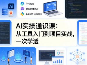 AI实操通识课，从工具入门到项目实战，一次学透-一起网赚吧