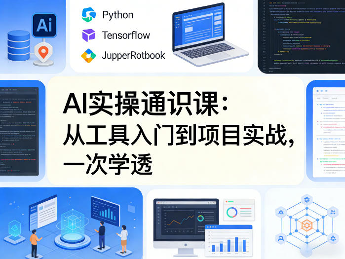 AI实操通识课，从工具入门到项目实战，一次学透-一起网赚吧