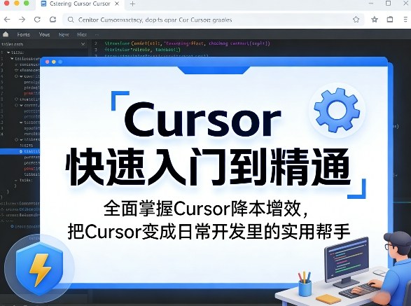 Cursor快速入门到精通，全面掌握Cursor降本增效，把Cursor变成日常开发里的实用帮手-一起网赚吧