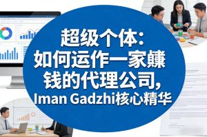 超级个体:如何运作一家賺钱的代理公司,Iman Gadzhi核心精华(双语字幕)-一起网赚吧