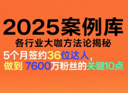 波波来了案例库，收录各行业大咖的方法论，各行业大咖方法论揭秘（更新2026年3月）-一起网赚吧