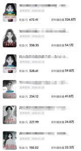 抖音某博主的AI情感故事第一人称解说视频教学，条条爆款，撸创作伙伴计划收益-一起网赚吧