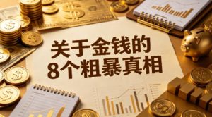某公众号付费文章:关于金钱的8个粗暴真相-一起网赚吧
