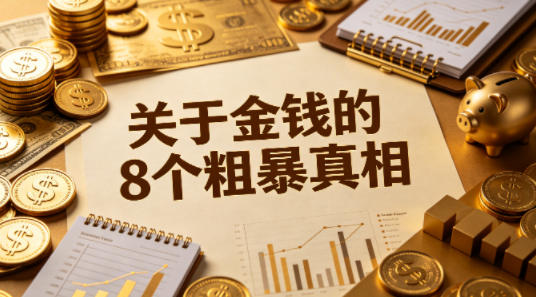 某公众号付费文章：关于金钱的8个粗暴真相-一起网赚吧