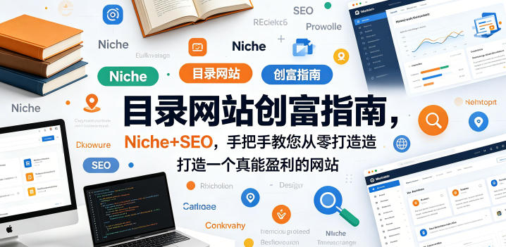 目录网站创富指南，Niche+SEO，手把手教您从零打造打造一个真能盈利的网站【原创双语字幕】-一起网赚吧