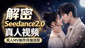 Seedance 2.0解密教程：零基础制作真人MV全流程-一起网赚吧