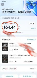 抖音某博主的创业正能量手绘素描短视频全流程教学，手把手教你做号变现，撸创作者伙伴计划收益-一起网赚吧
