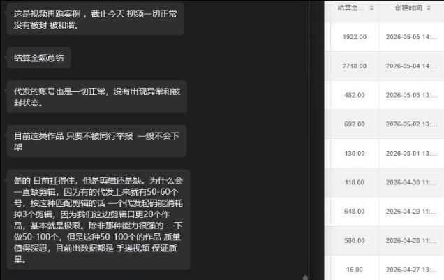 【团长合作2.0】视频矩阵项目_招发手矩阵+剪辑师，共赢项目【揭秘】-一起网赚吧