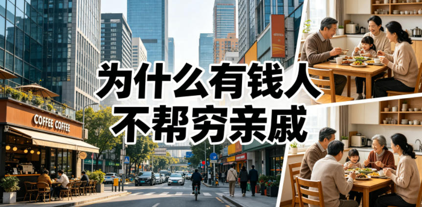 付费文章：为什么有钱人不帮穷亲戚？-一起网赚吧