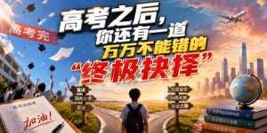 付费文章：高考之后，你还有一道万万不能错的“终极抉择”-一起网赚吧