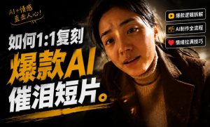 豆包+Gemini生成真人AI短剧-拆解复刻百万爆款第一人称短片，一站式讲透爆款复刻全流程-一起网赚吧