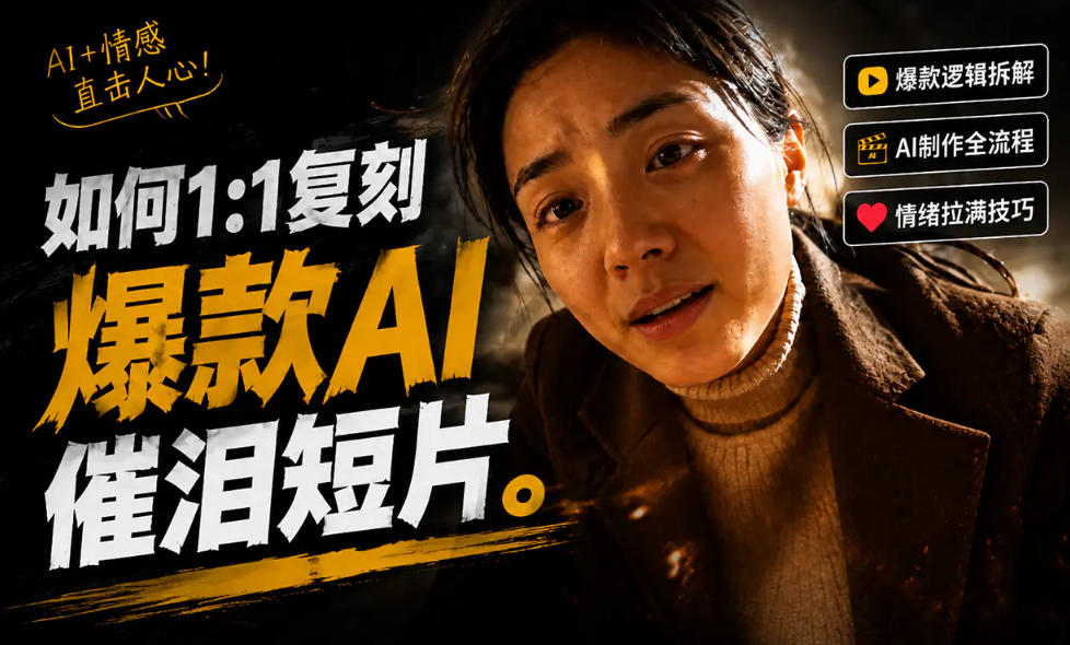 豆包+Gemini生成真人AI短剧-拆解复刻百万爆款第一人称短片，一站式讲透爆款复刻全流程-一起网赚吧