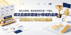 吸引力学院，教会您如何打造一个强大、成功且能称霸细分领域的品牌！【原创双语字幕】-一起网赚吧