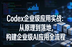 Codex企业级应用实战：从原理到落地，构建企业级AI应用全流程（更新）-一起网赚吧