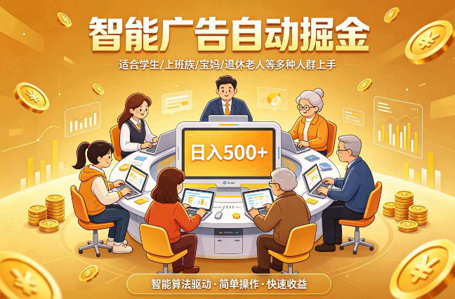 2026年最好做的项目：自动掘金项目，小白轻易上手，单日轻松收入500+【揭秘】-一起网赚吧