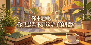 付费文章：你不是懒，你只是看不到这辈子的出路-一起网赚吧