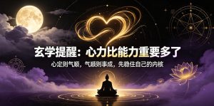 付费文章：玄学提醒：心力比能力重要多了-一起网赚吧